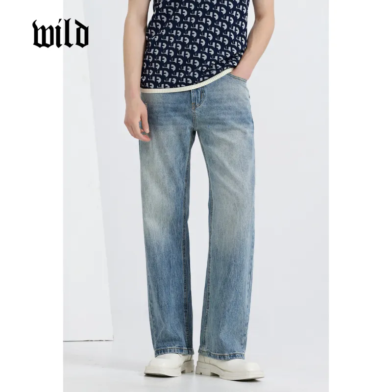 WILD LEADER Jeans Unisex Blue[NKW5138W53]-1