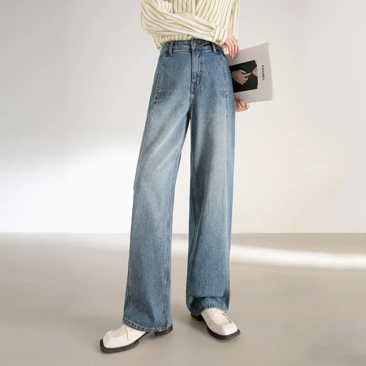 SENTUBILA Jeans Women's Denim Blue-4