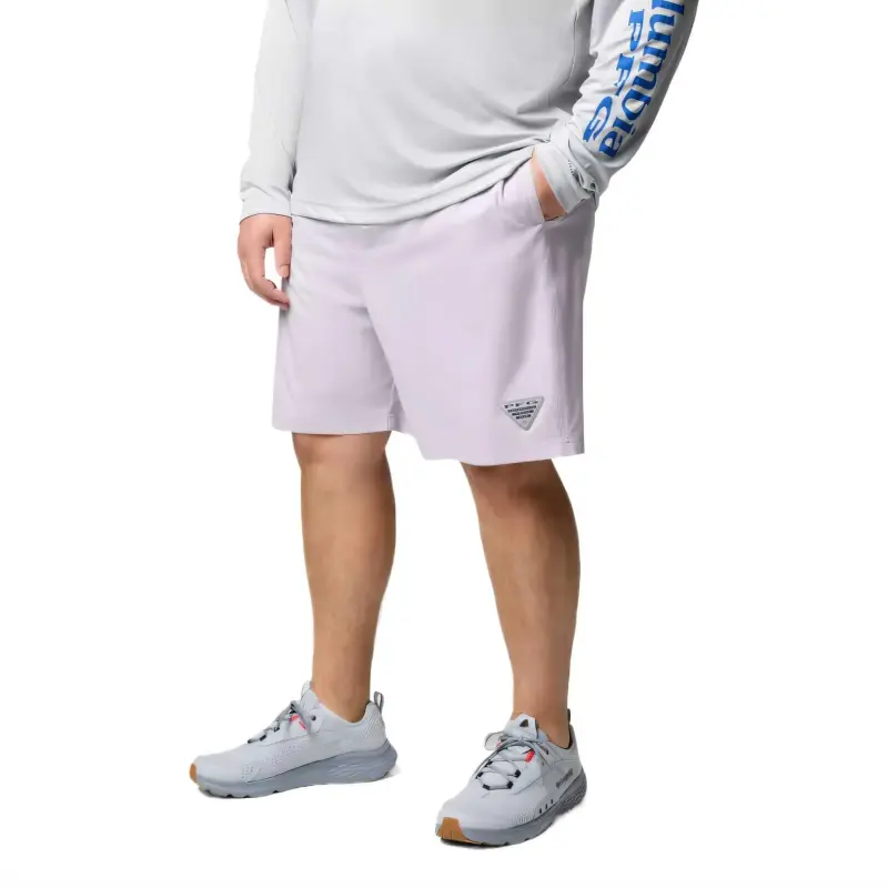 Columbia PFG Rambler Casual Shorts Men's Pearl White-2