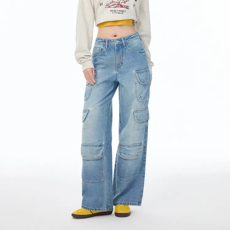 ABLE JEANS Women's Vintage Sky Blue-2