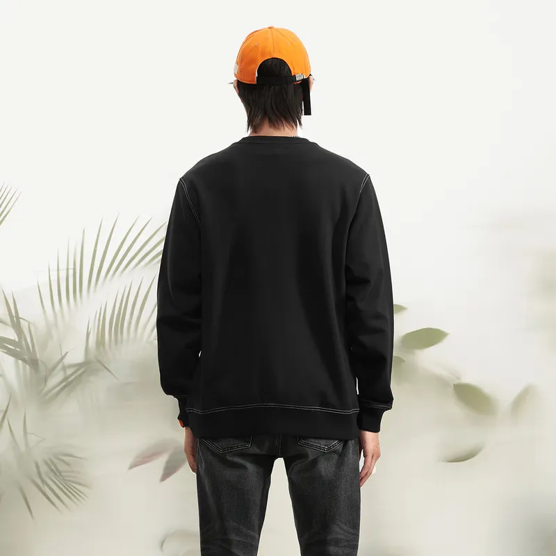 HLA JEANS Sweatshirts Men Black 51-2