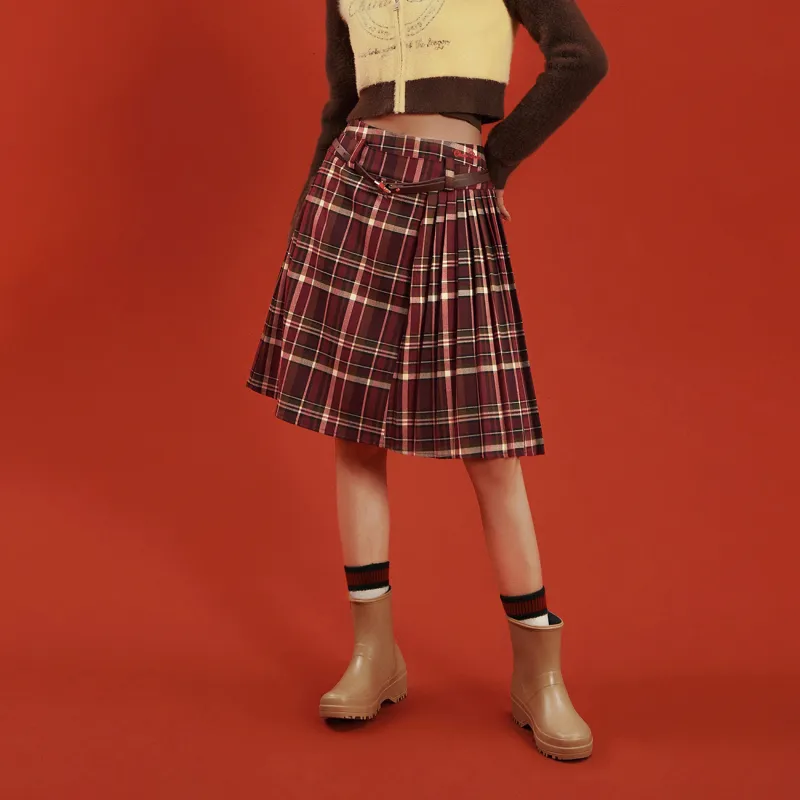 CHUU Casual Long Skirts Women's-2