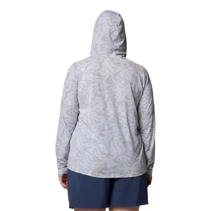 Columbia PFG Uncharted Sweatshirt Women's Post-Rain Gray Marshland-1