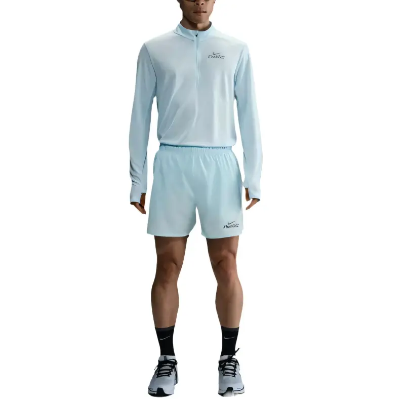Nike Dri Fit Casual Shorts Men's Blue-3