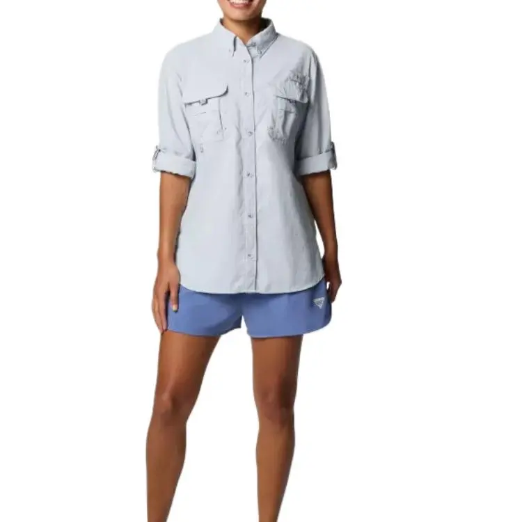 Columbia Windy Bay Omni-Wick Omni-Shade Casual Shorts Women's Bluebell-4