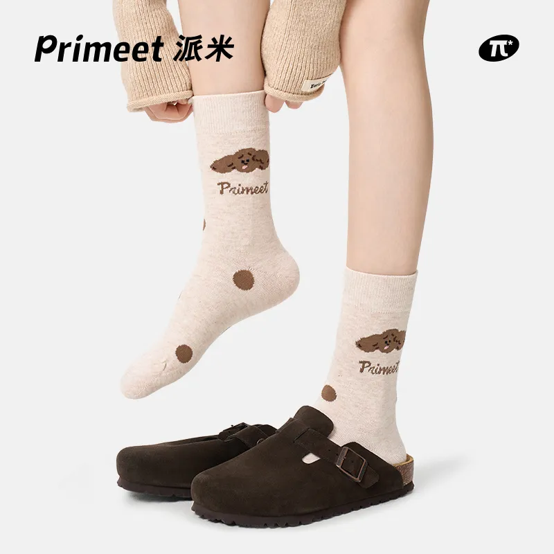 Primeet Mid Calf Socks Women's 4 Pack-2