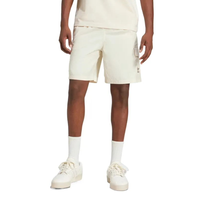 Adidas Originals Casual Shorts Men's Ivory White-3