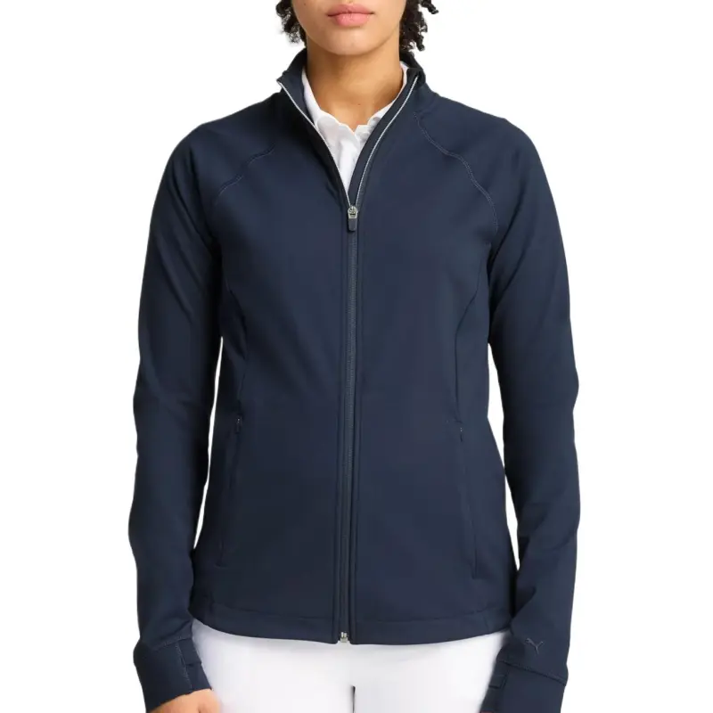 PUMA CLOUDSPUN Jacket Women's Marine Blue-2