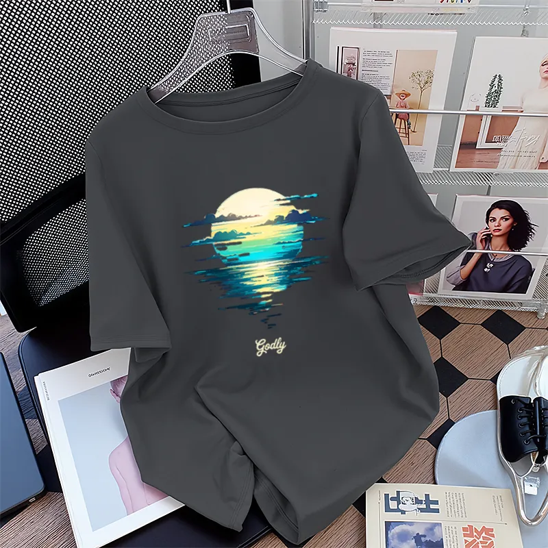 FAIRWHALE T Shirts Women's-14