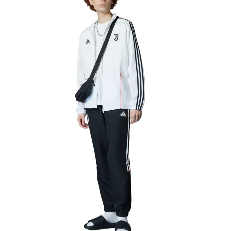 Adidas JuventusTrack Knitted Sweatpants Men's Black-3