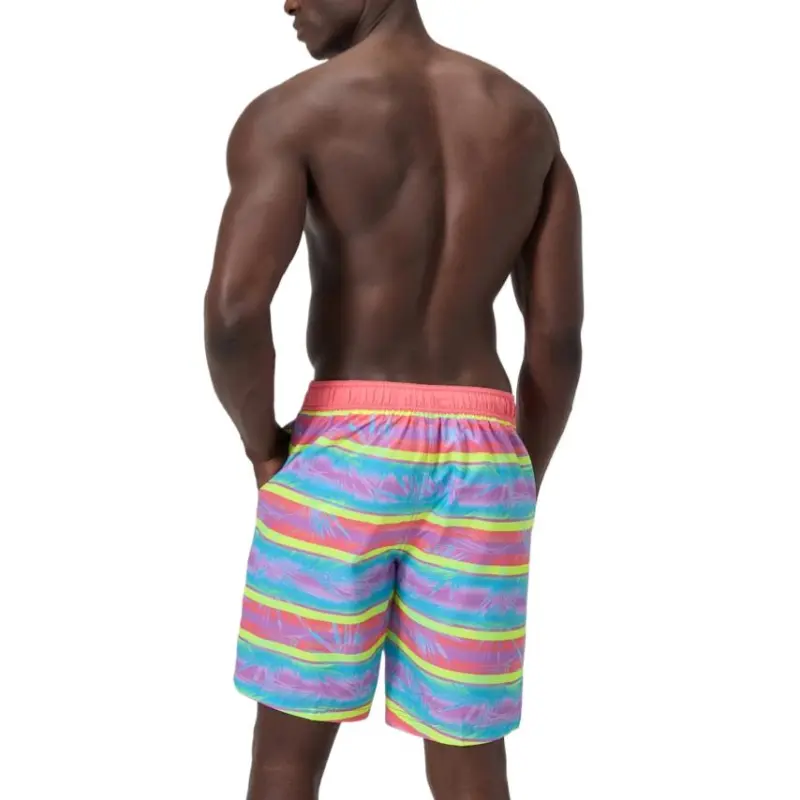 Speedo Beach Shorts Men's Orange Pink-1