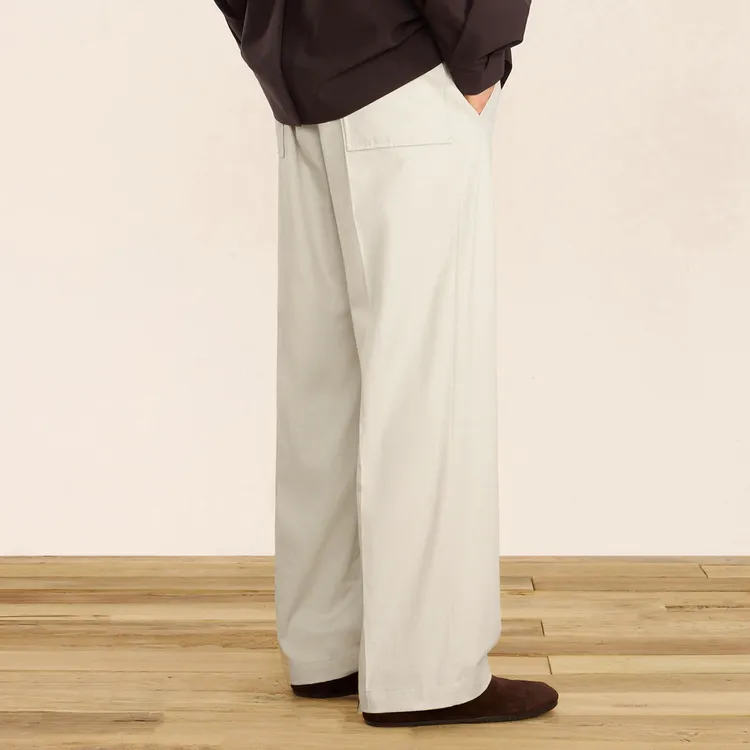 CROQUIS Casual Pants Men's Green Gray White-3