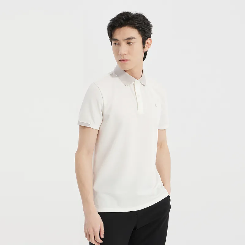 LESS IS MORE Polo Shirts Men White 25XTX9051Y-3