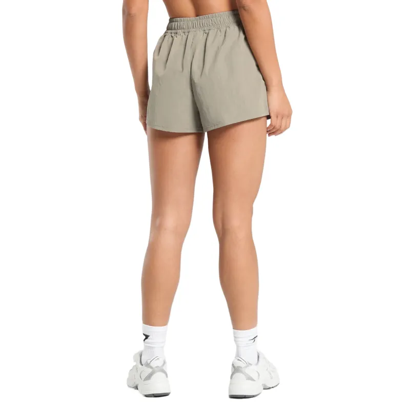 GYMSHARK Casual Shorts Women's Brown-1