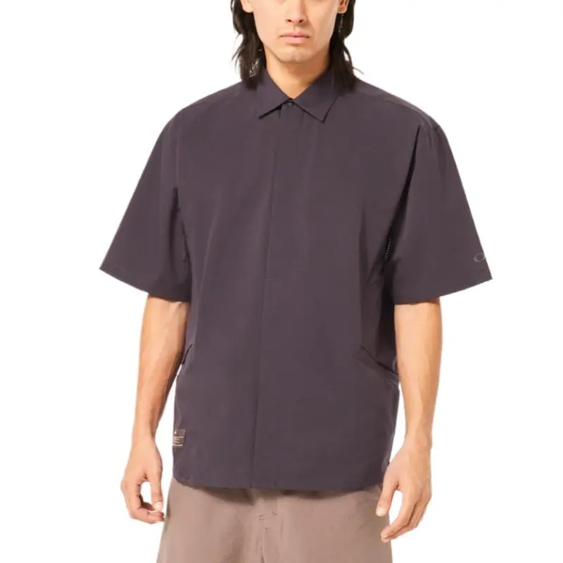 Oakley Fgl Ap SS Shirts Shirt Men's Dark Purple-3
