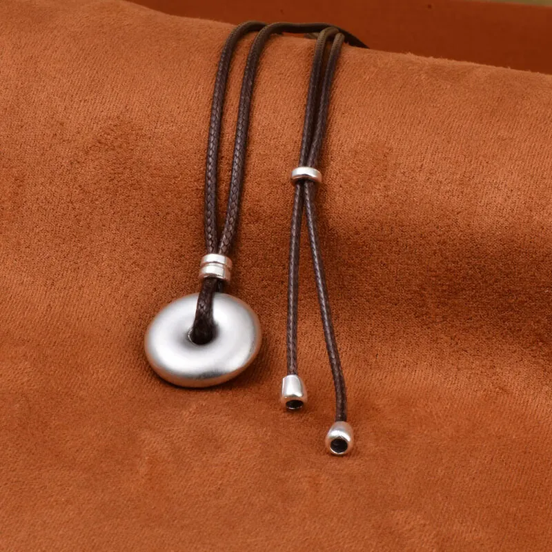 FUYUFU 999 Fine Silver Necklaces Unisex-1