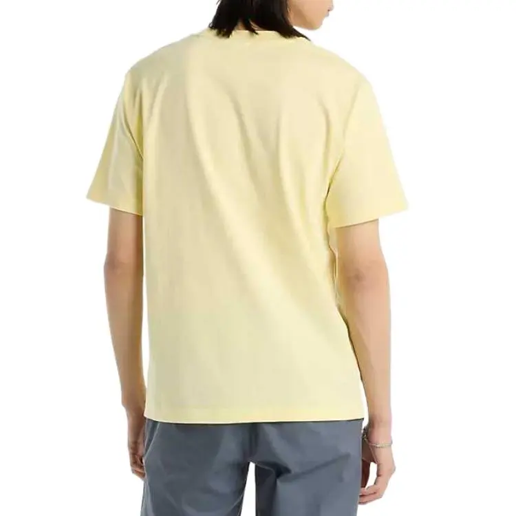 New Balance Athletics T Shirt Men's Yellow-1