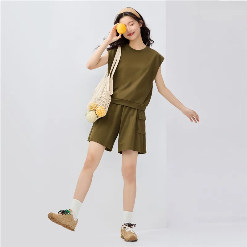 UNIQLO Cargo Shorts Women's-6