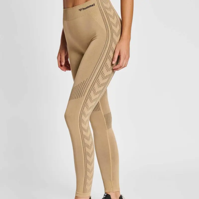 Hummel HmlMT SHAPING SEAMLESS MW Sports Pants Women's Whey Color-3