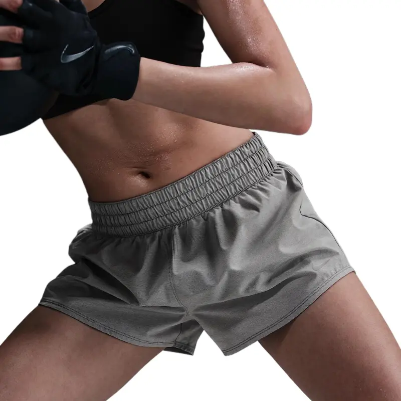 Nike One Women's Dri FIT Mid Rise 3' Brief Lined Shorts-4