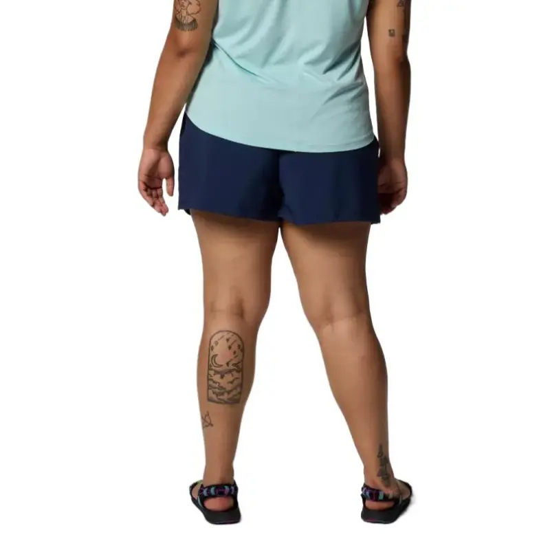 Columbia Bogata Bay Casual Shorts Women's Marine Blue-1