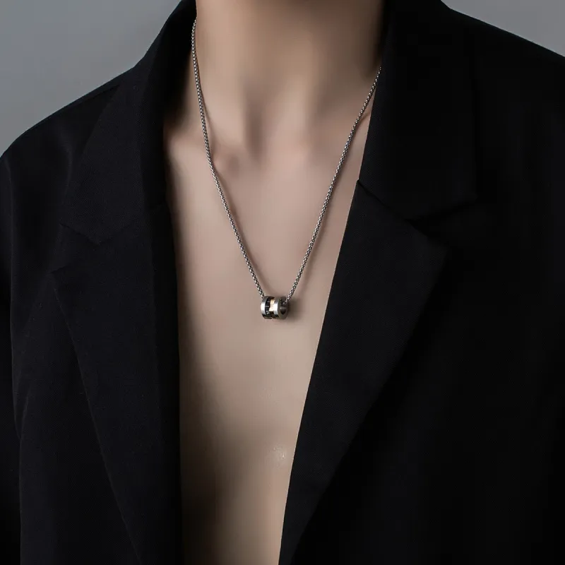 GUDUD Titanium Steel Necklaces Unisex Brand New-1