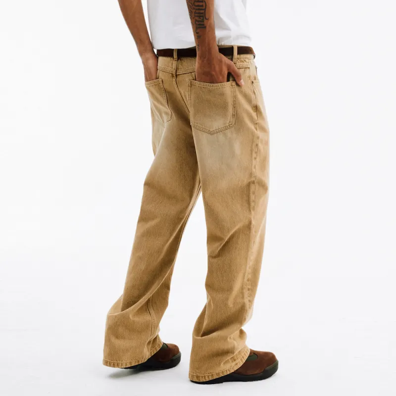 FPA ALWAYS MOVING Series Jeans Unisex Khaki-3