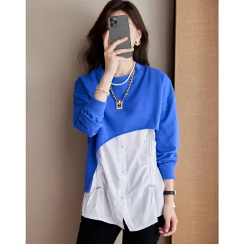 Like The Age Of Water Sweatshirt Women's Blue