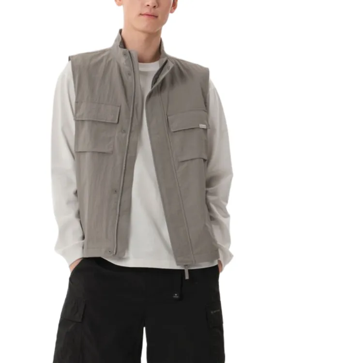 Snow Peak Cample Vest M VINTAGE GREY Vest Men's-7