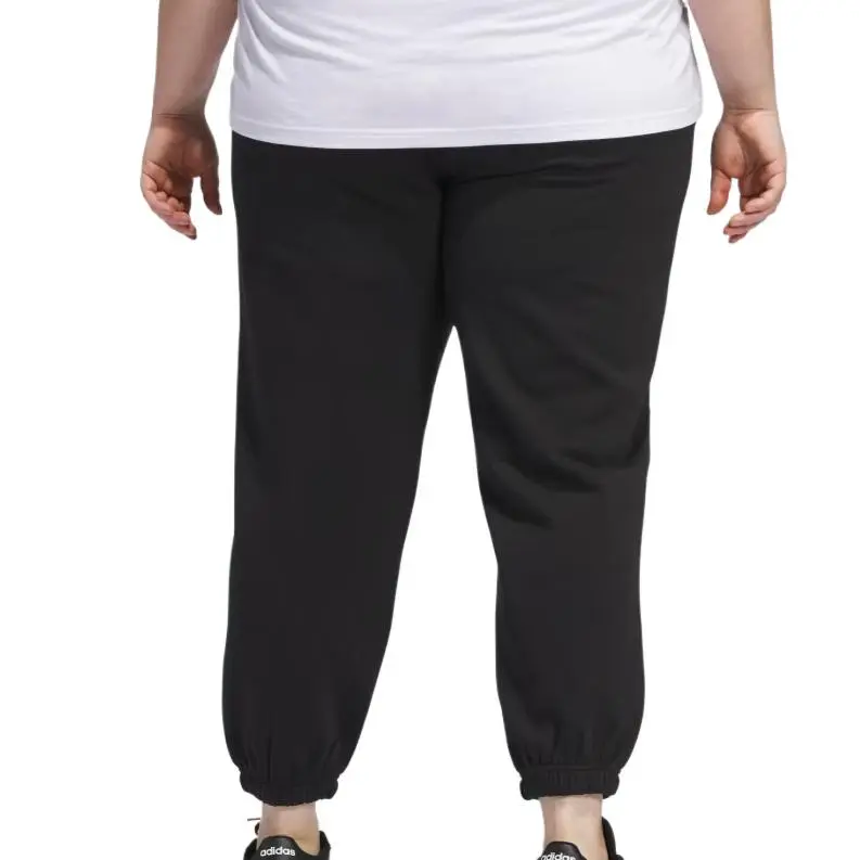 Adidas Free Shipping With AdiClub All Szn Fleece Loose Pants Plus Size-3
