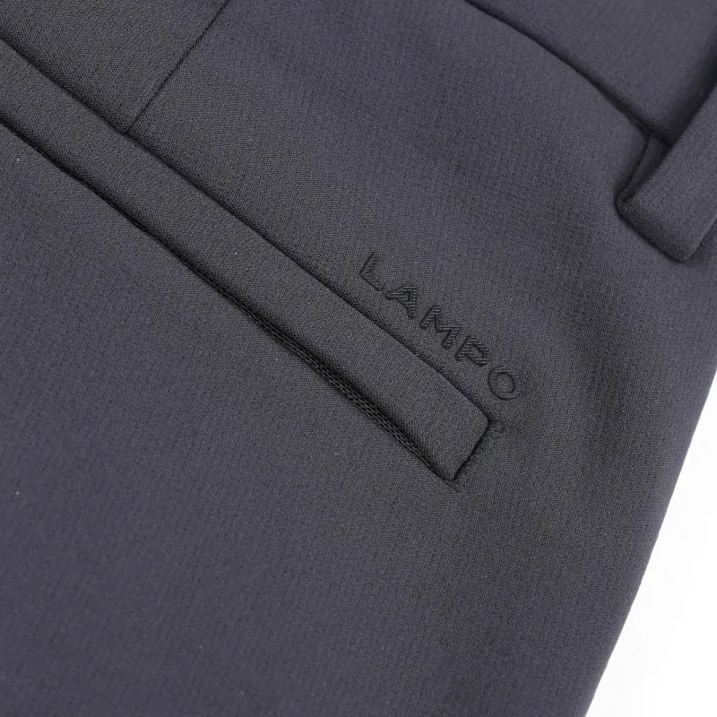 LANBAO Casual Pants Men's Dark Gray Matte-3