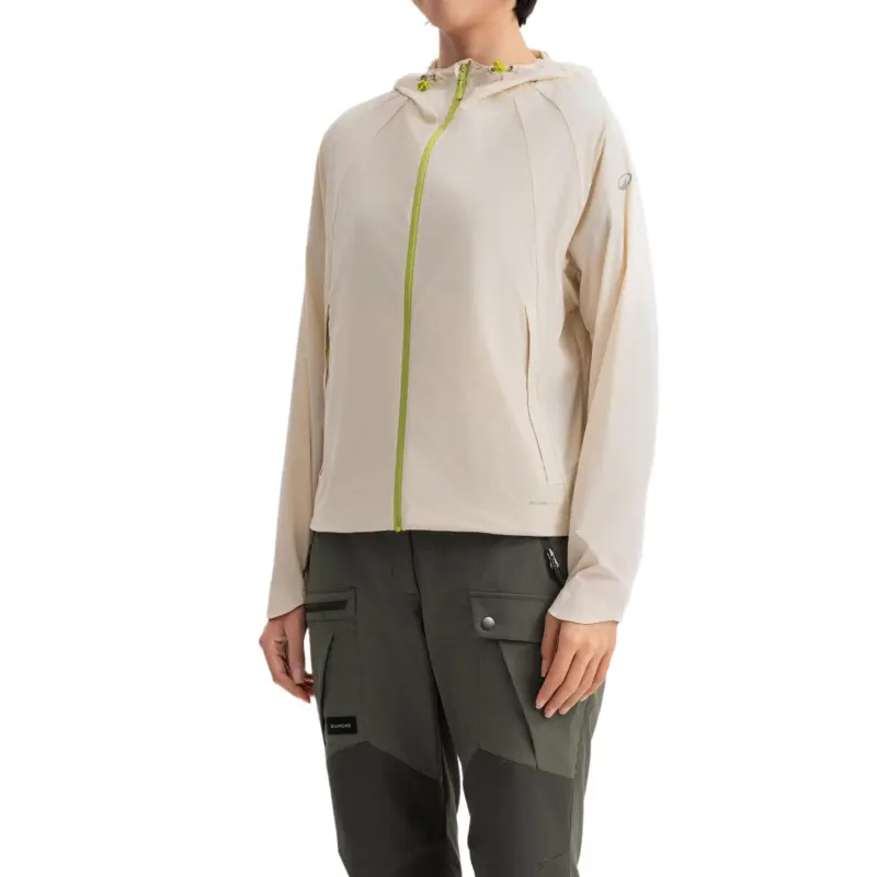 DECATHLON Waterproof, Windproof, And Breathable Sun Protection Clothing Women's Beige-5