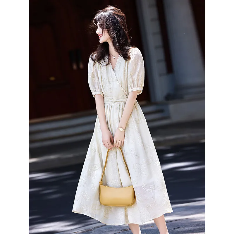 A Paradise For Awakening Short Sleeved Dress Women's-3