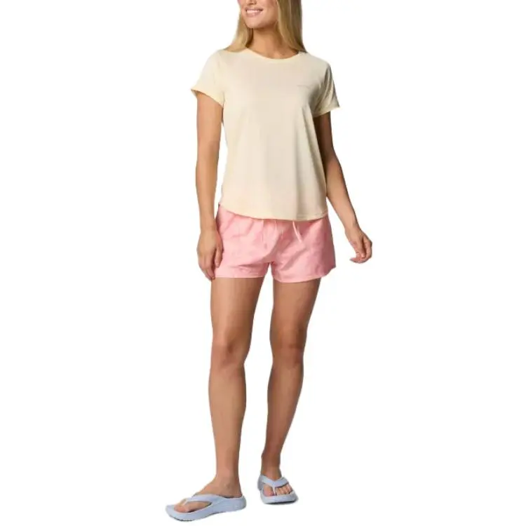 Columbia Bogata Bay Casual Shorts Women's Pink-5