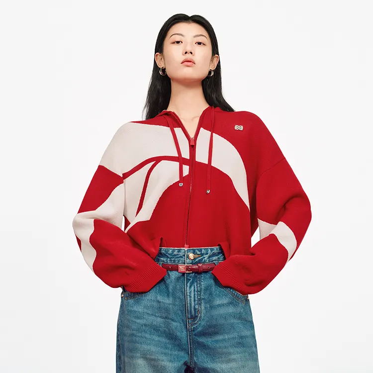 Reebok X PEACEBIRD Knitwear Women's Cherry Red-2