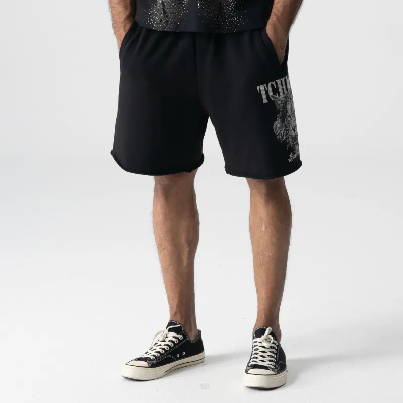 TCH Casual Shorts Unisex Black-2