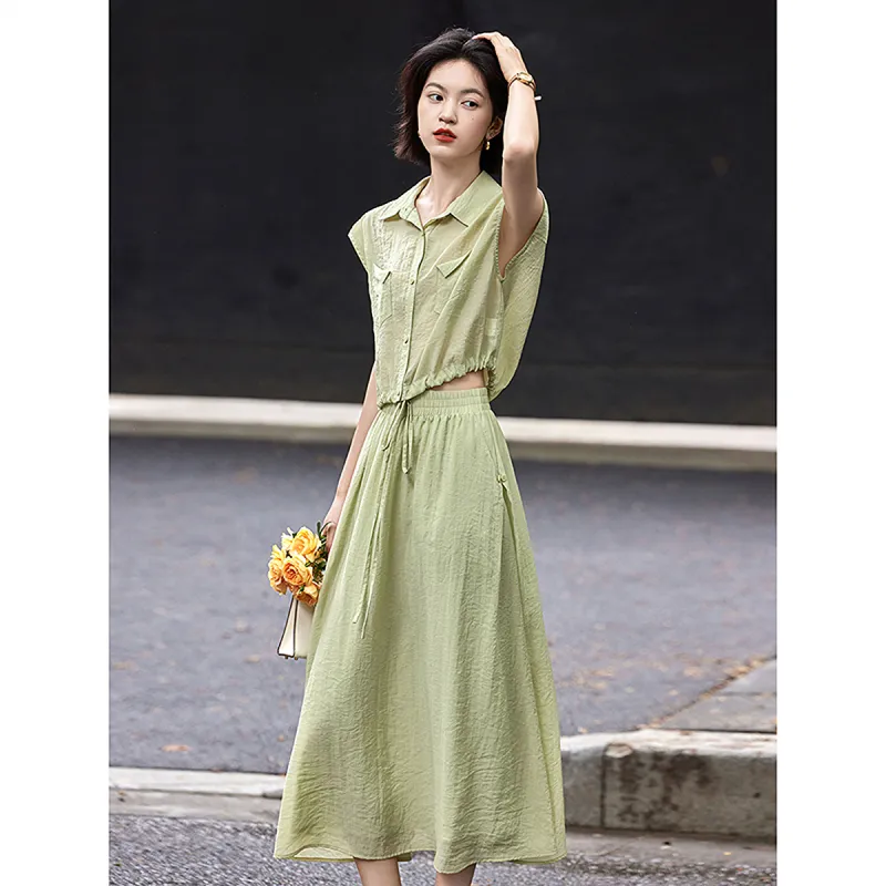A Paradise For Awakening Skirt Set Women's-5