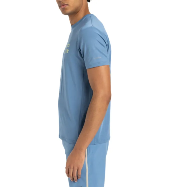 Quiksilver T Shirt Men's Crown Blue-4