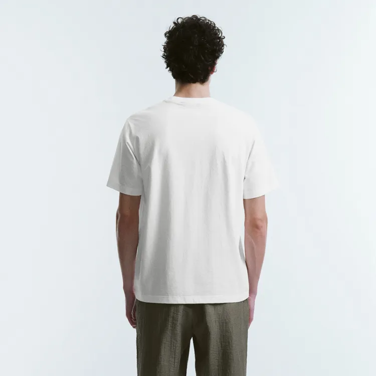 URBAN REVIVO T Shirts Men White-3