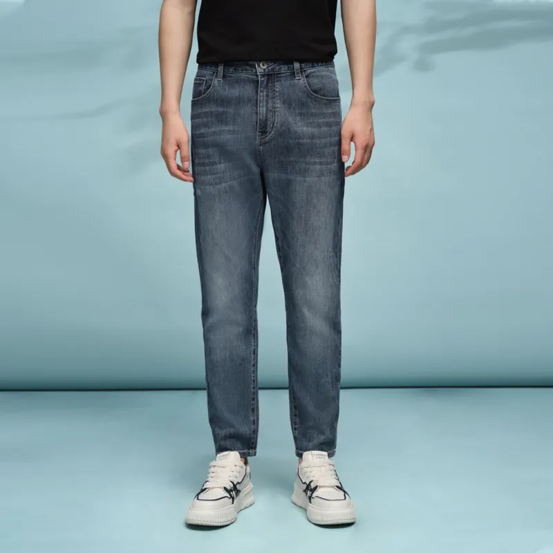 HLA Jeans Men Blue Gray Denim Gradient Medium 12-2
