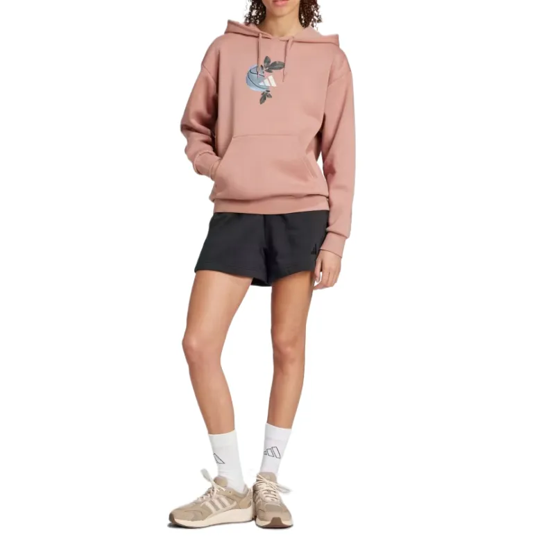 Adidas Free Shipping With AdiClub All Szn Fleece Loose Shorts-4