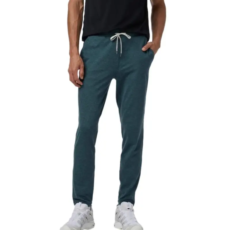 Vuori Sports Pants Men's Deep Sea Blue Gray-1