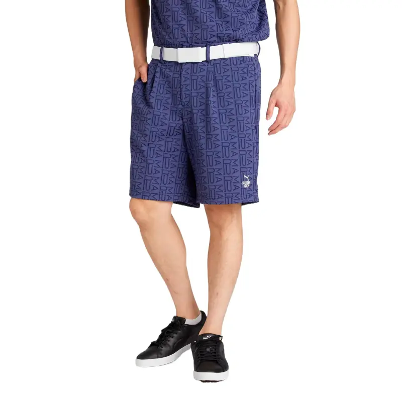 PUMA AOP Golf FOG Casual Shorts Men's Marine Blue-2