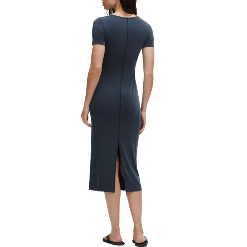 Lululemon Drapey SoftstremeScoop Neck Short Sleeved Dress Women's-1