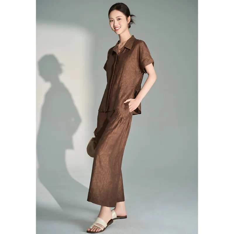 Mylan Casual Suits Women's Khaki-2
