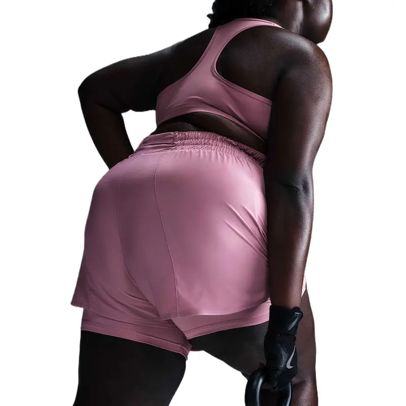 Nike Dri Fit One Sports Shorts Women's Element Pink-1