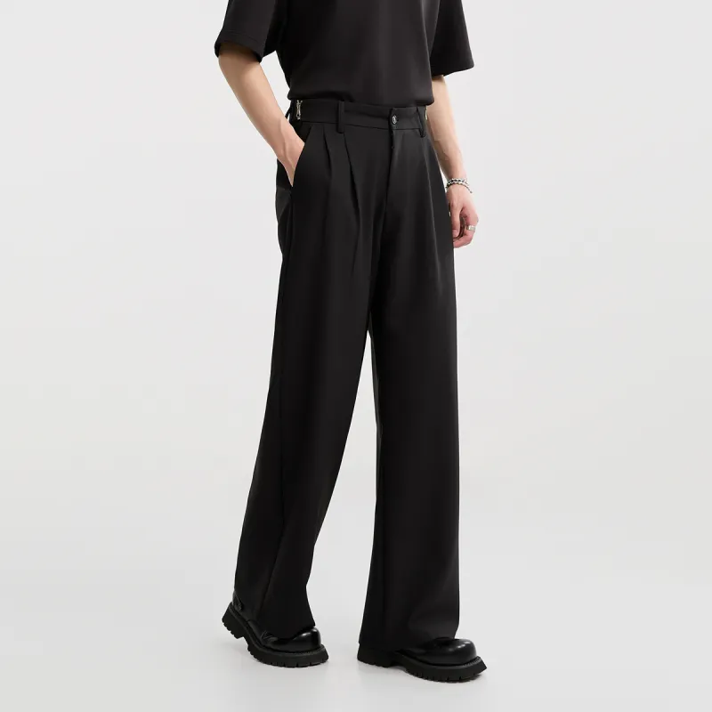 EARL JOEL Casual Pants Men Black Forest-2