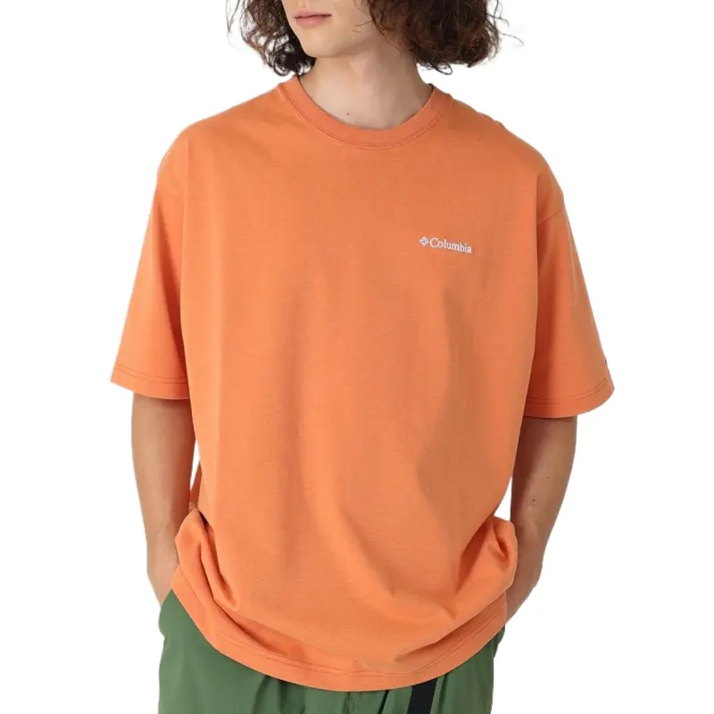 Columbia Thunder Mountain T Shirt Men's Orange-2
