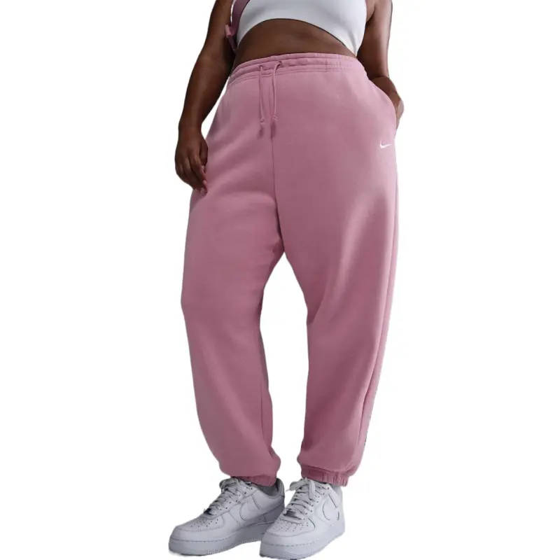 Nike Sportswear Phoenix Fleece Casual Pants Women's Element Pink/Sail-1