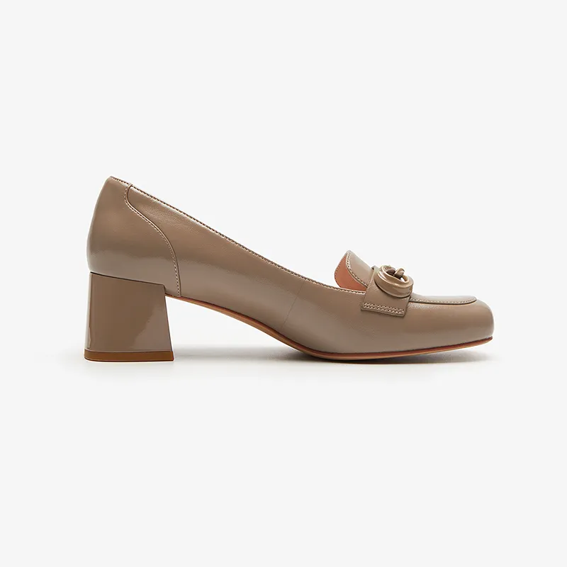 Le Saunda Chunky Heel High Heels Women's-5